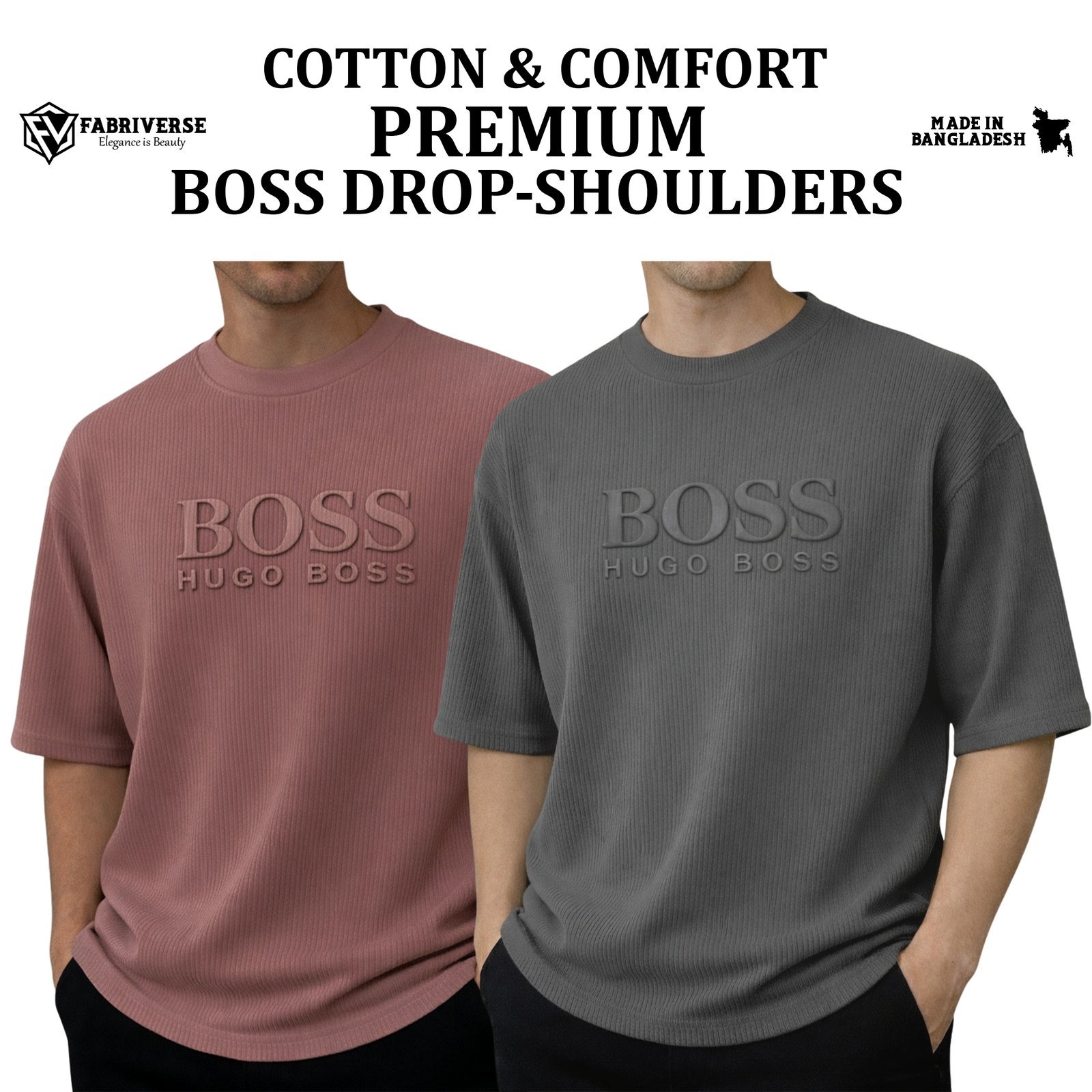 Premium Boss Drop (Brick-Charcoal)