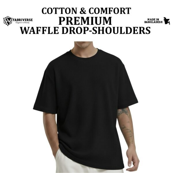 Premium Waffle Drop (Black)
