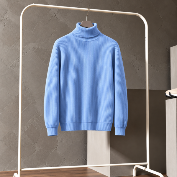 Premium Turtle Neck (Sky Blue)