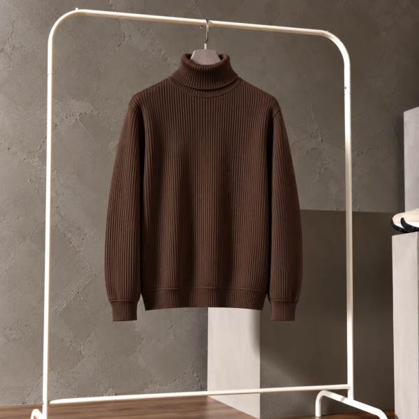 Premium Turtle Neck (Coffee)