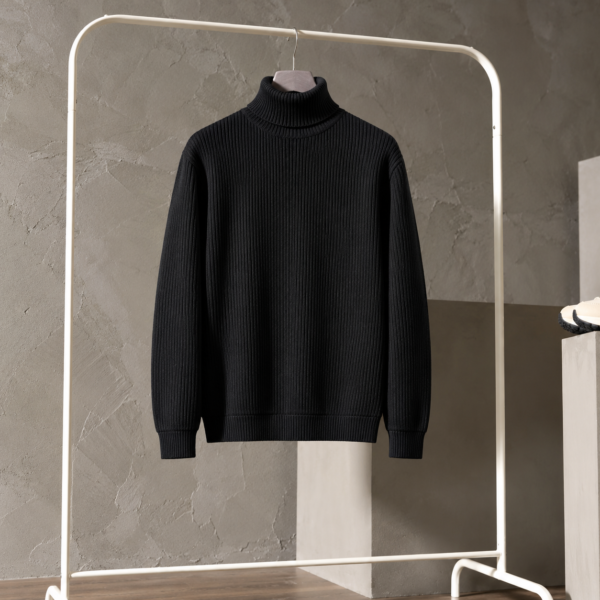 Premium Turtle Neck (Black)