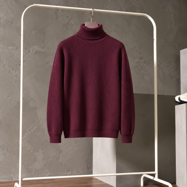 Premium Turtle Neck (Maroon)